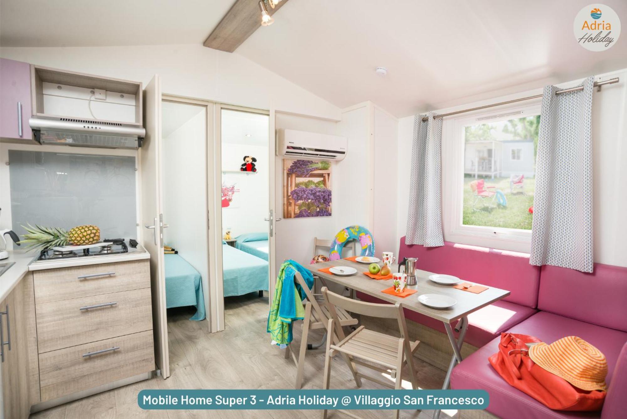Villaggio San Francesco - Adria Holiday Mobile Homes دونا فيردي المظهر الخارجي الصورة